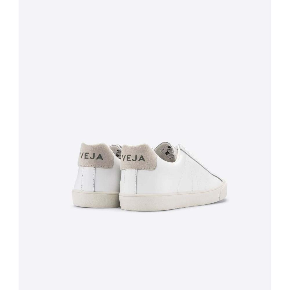 Veja ESPLAR LEATHER Sneakers Dames White/Beige | BE 621HAP